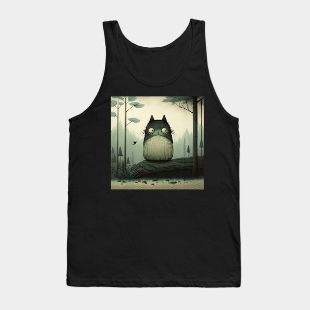 Woodland creature Tank Top by Bcraftery